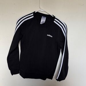 Adidas Black Pullover with White Accents